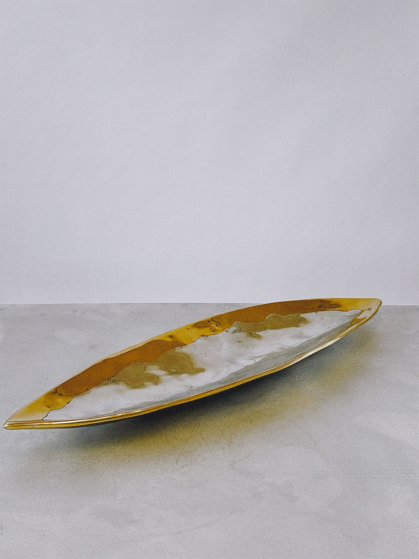 David Marshall – Large Brutalist Metal Tray