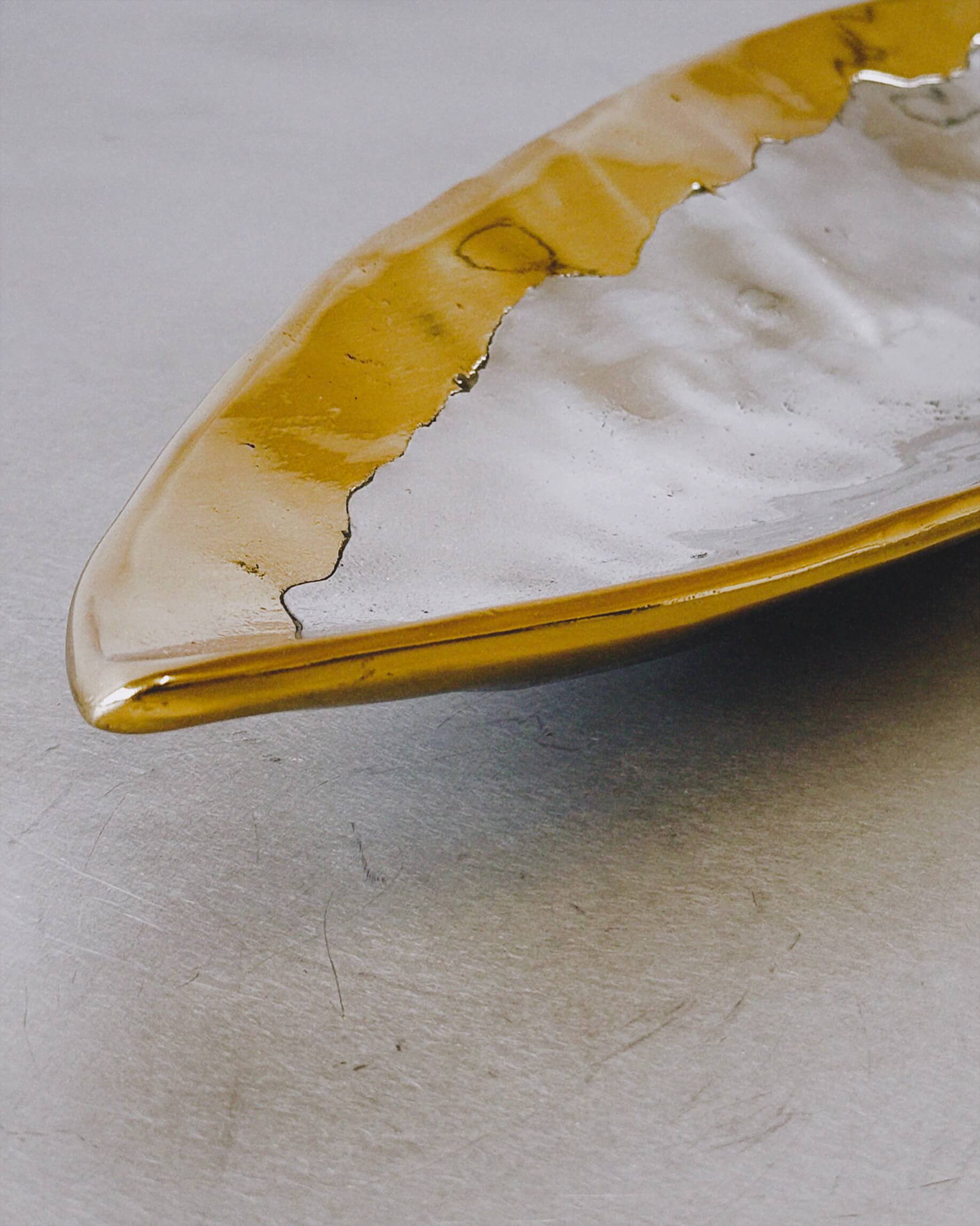 David Marshall – Large Brutalist Metal Tray