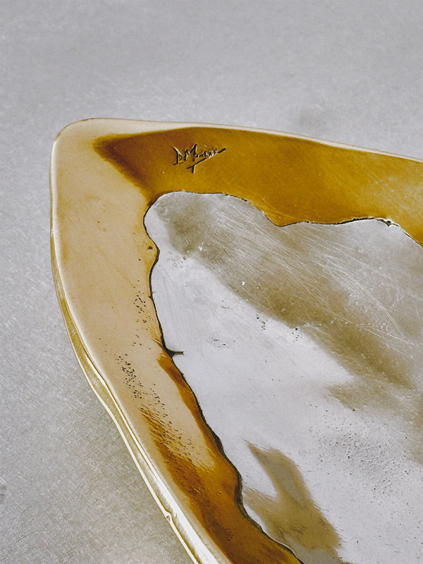 David Marshall – Large Brutalist Metal Tray