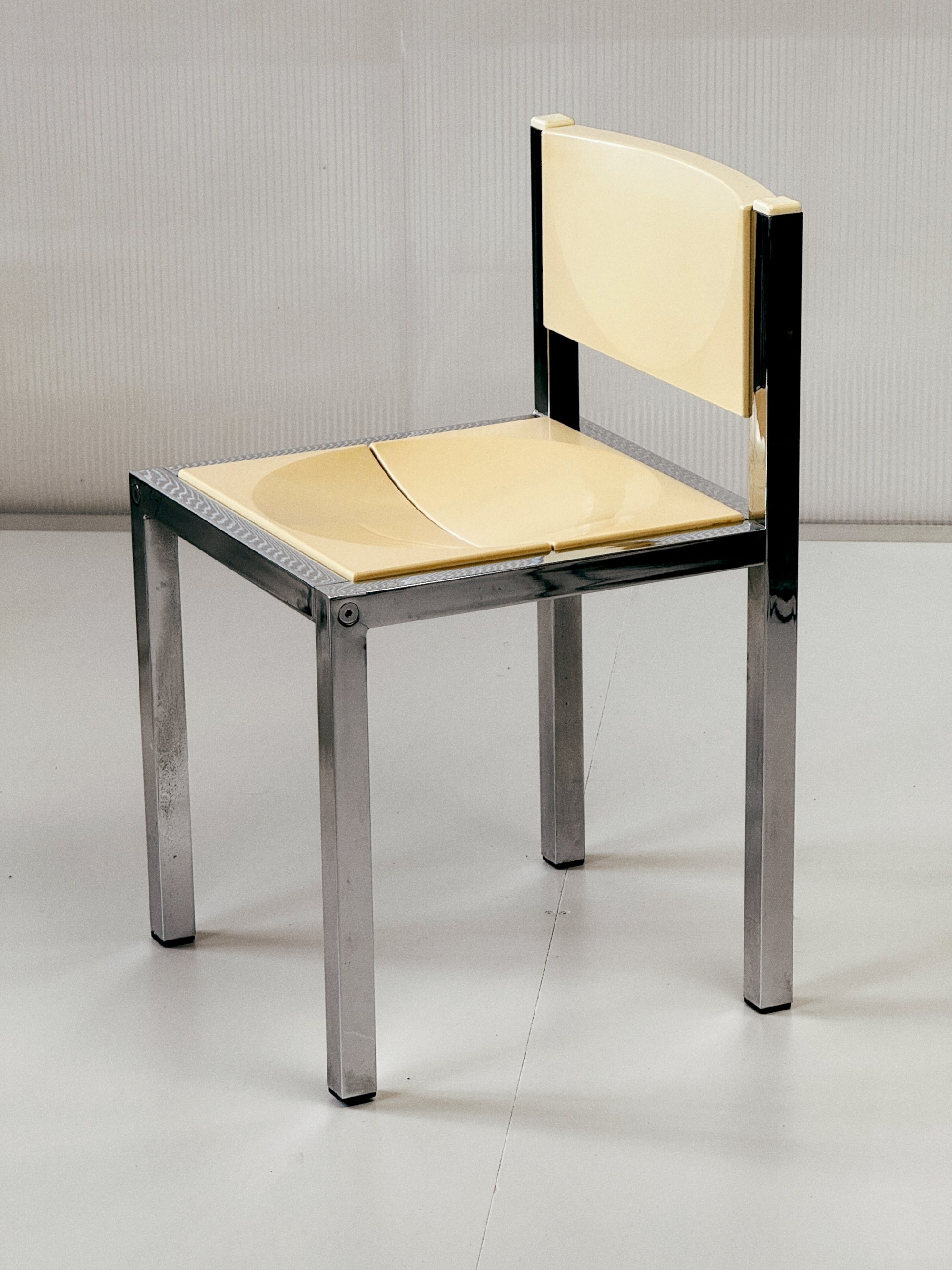 Chrome Dining Chairs by Frank Wardle | Set of 4