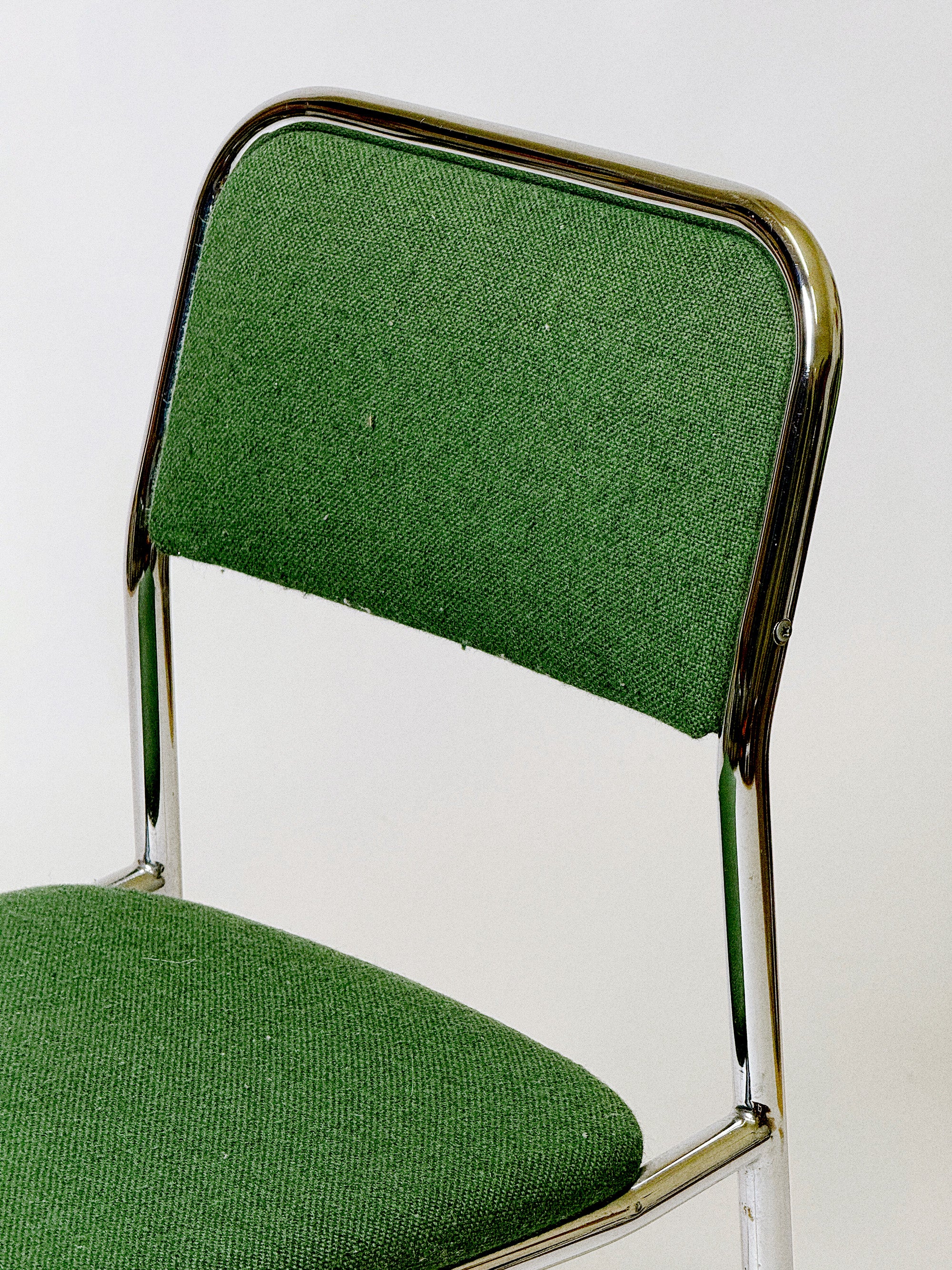 1970s Habitat chrome dining table & chair set