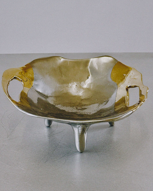 David Marshall – Twin Handled Cast Metal Bowl