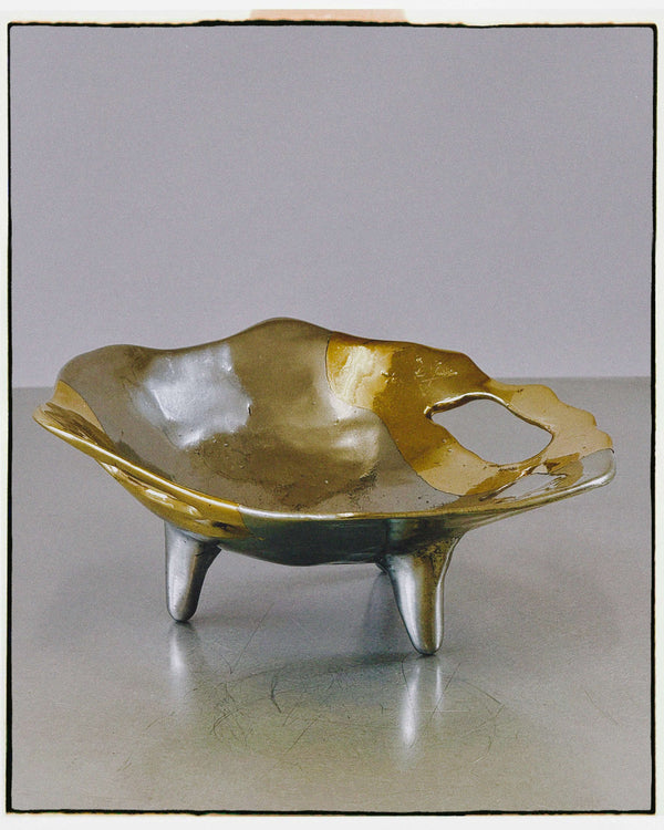 David Marshall – Twin Handled Cast Metal Bowl