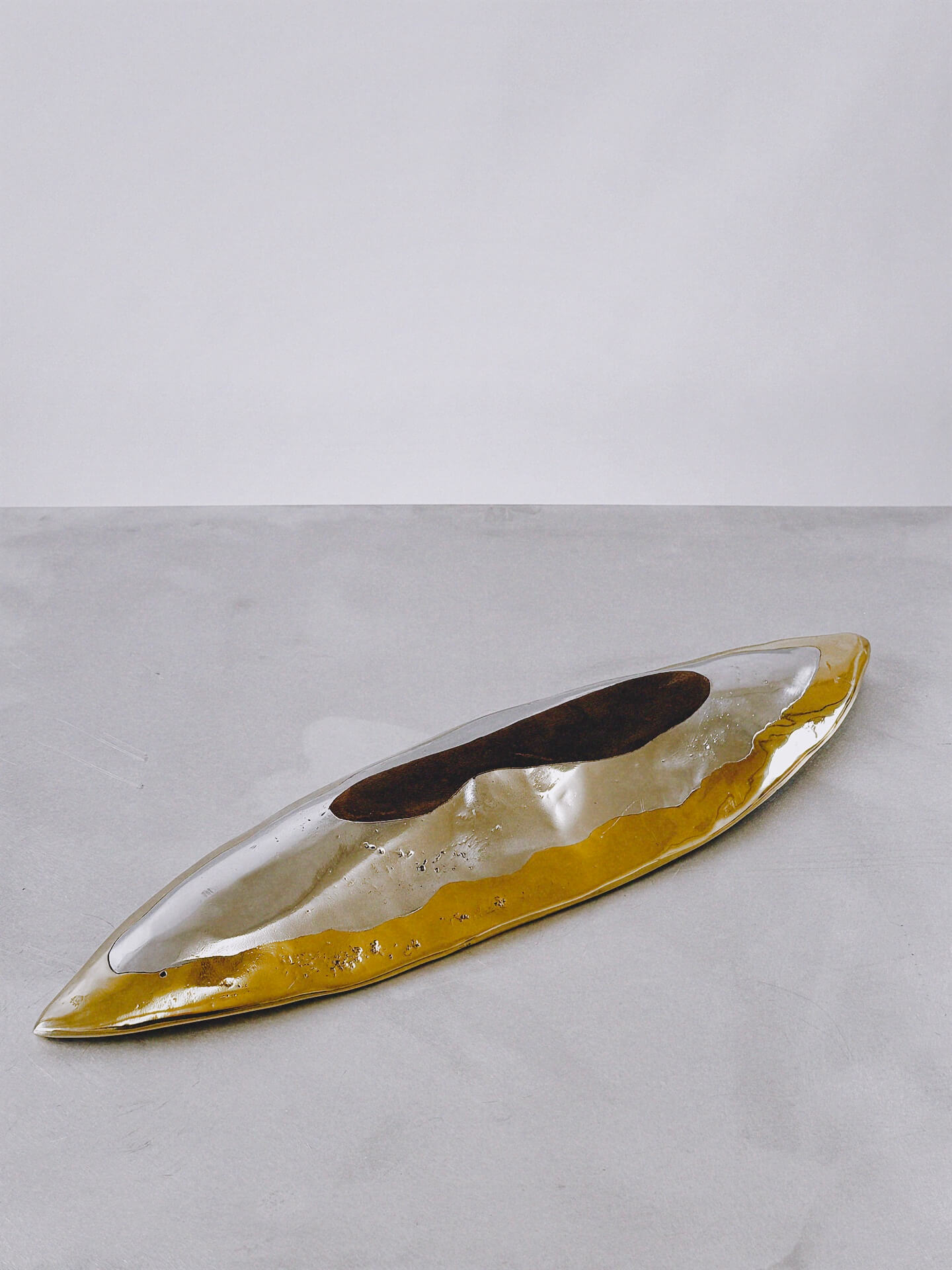 David Marshall – Large Brutalist Metal Tray