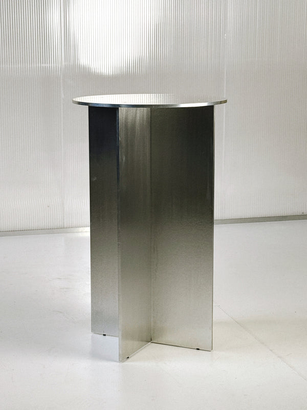 Aluminium Postmodern Pedestal Table