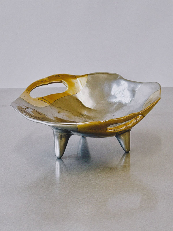 David Marshall – Twin Handled Cast Metal Bowl