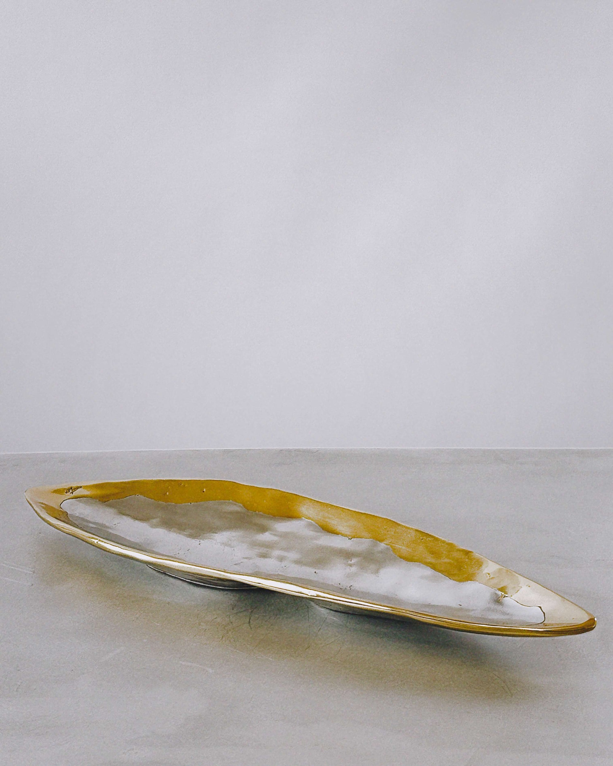 David Marshall – Large Brutalist Metal Tray