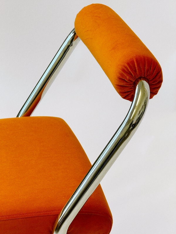 Italian Space Age Chrome Dining Set | 1980's