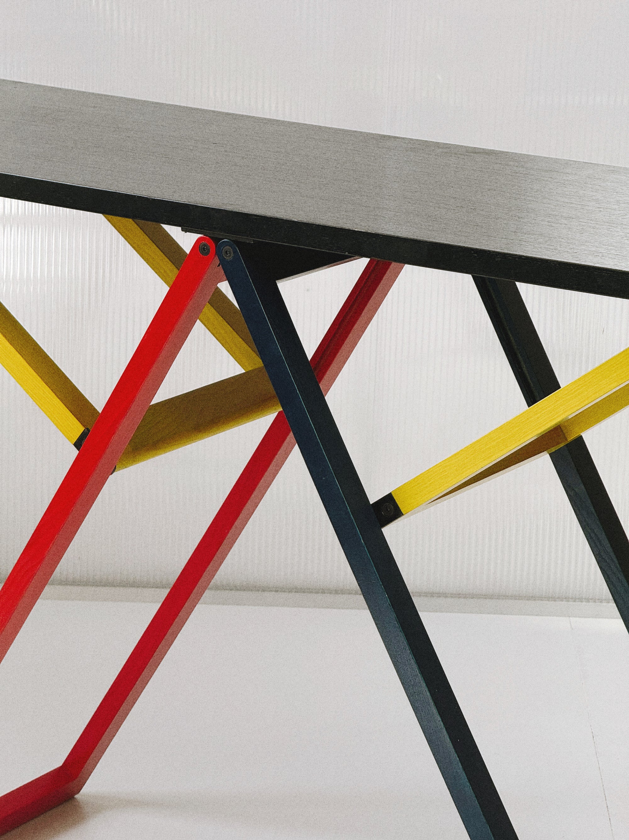 Magis Pliaviva Folding Console & Chair | Marc Berthier | Italy 1970s