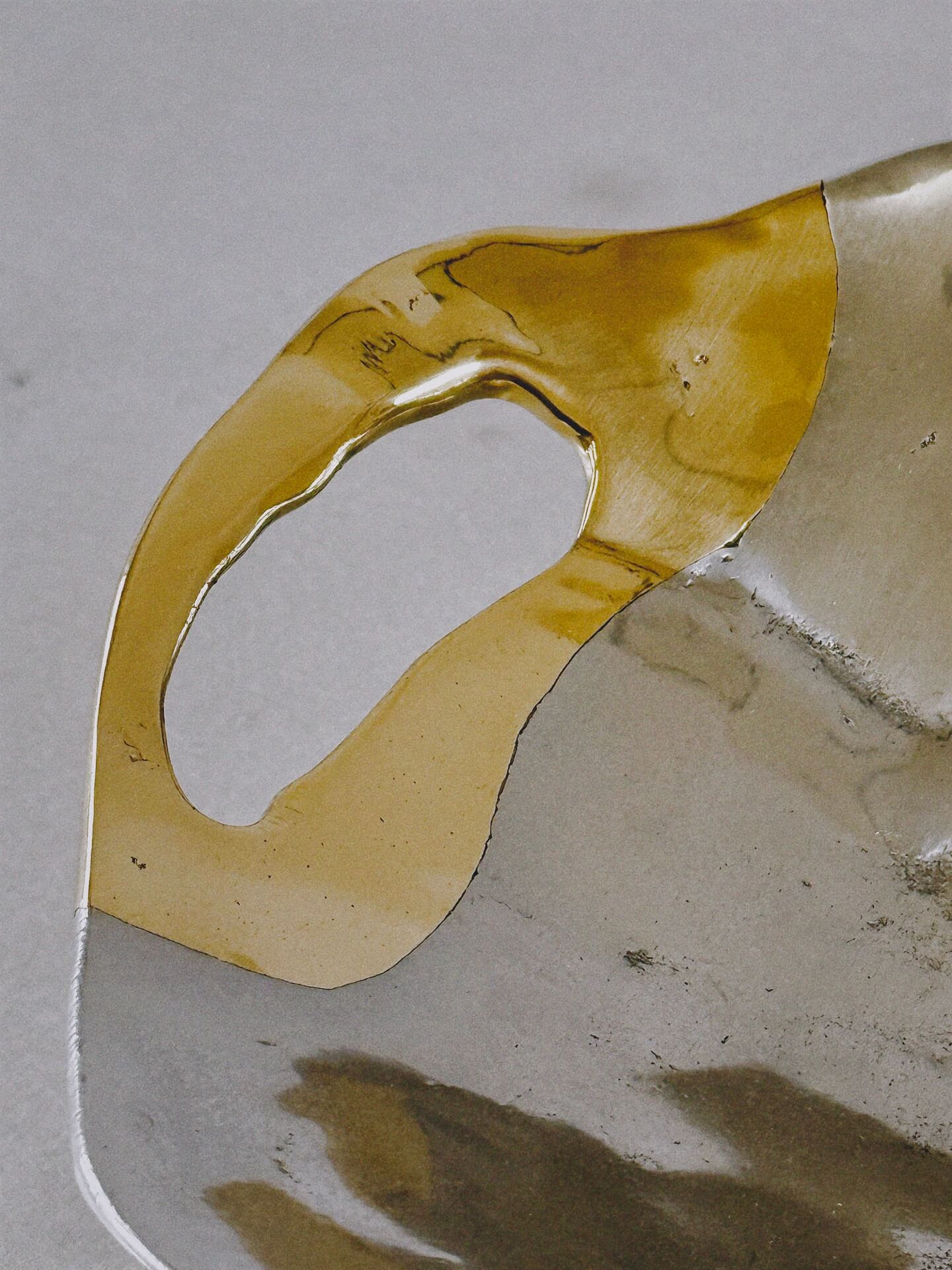 David Marshall – Twin Handled Cast Metal Bowl