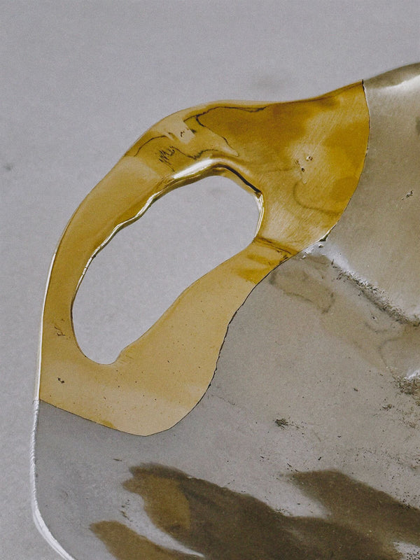 David Marshall – Twin Handled Cast Metal Bowl