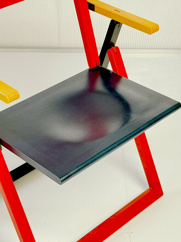 Magis Pliaviva Folding Console & Chair | Marc Berthier | Italy 1970s