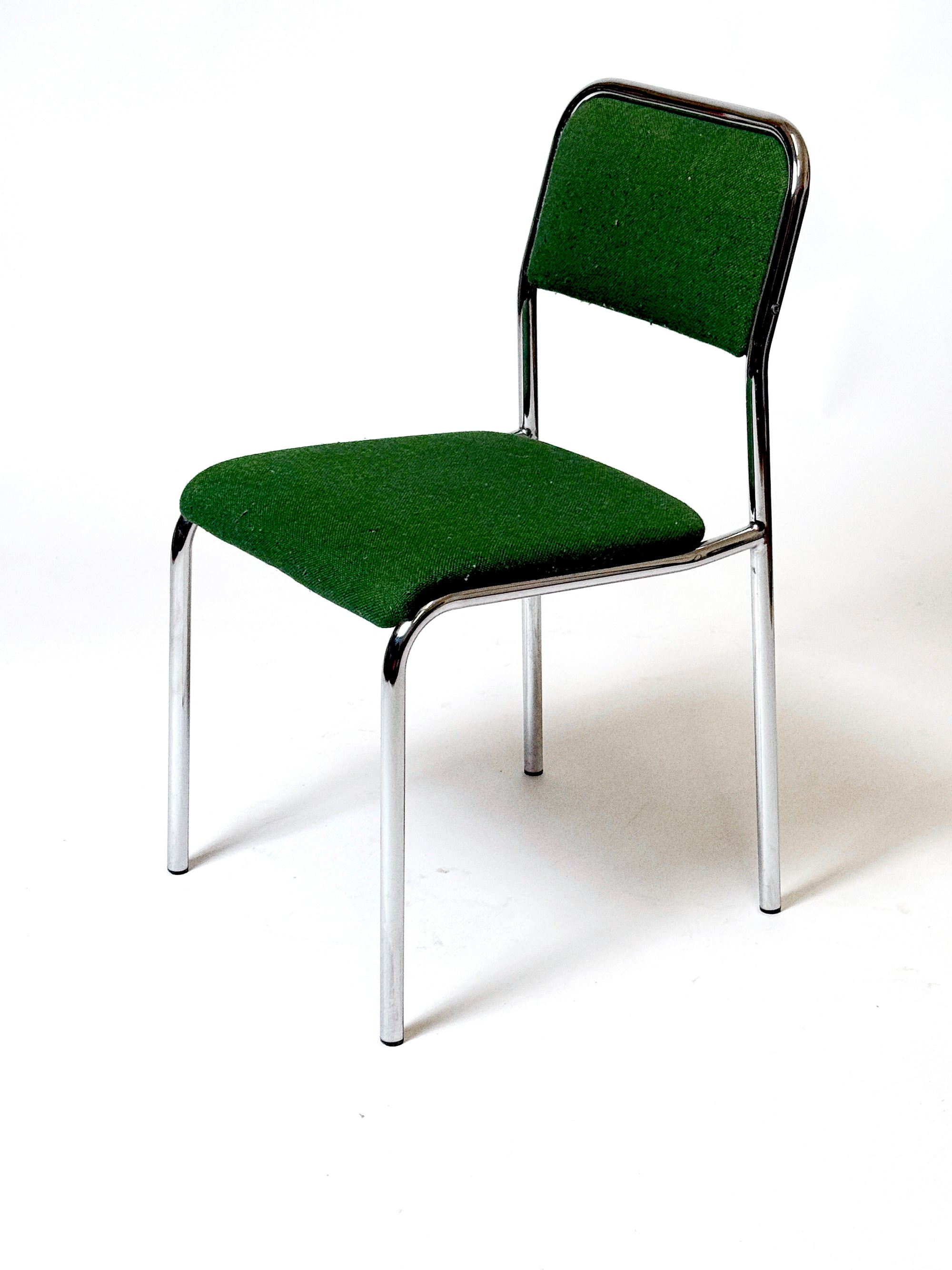 1970s Habitat chrome dining table & chair set