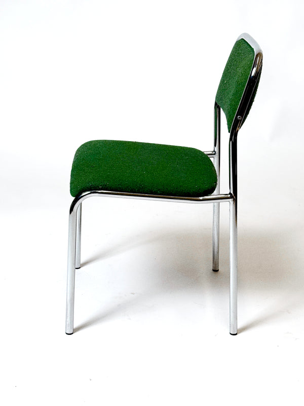 1970s Habitat chrome dining table & chair set