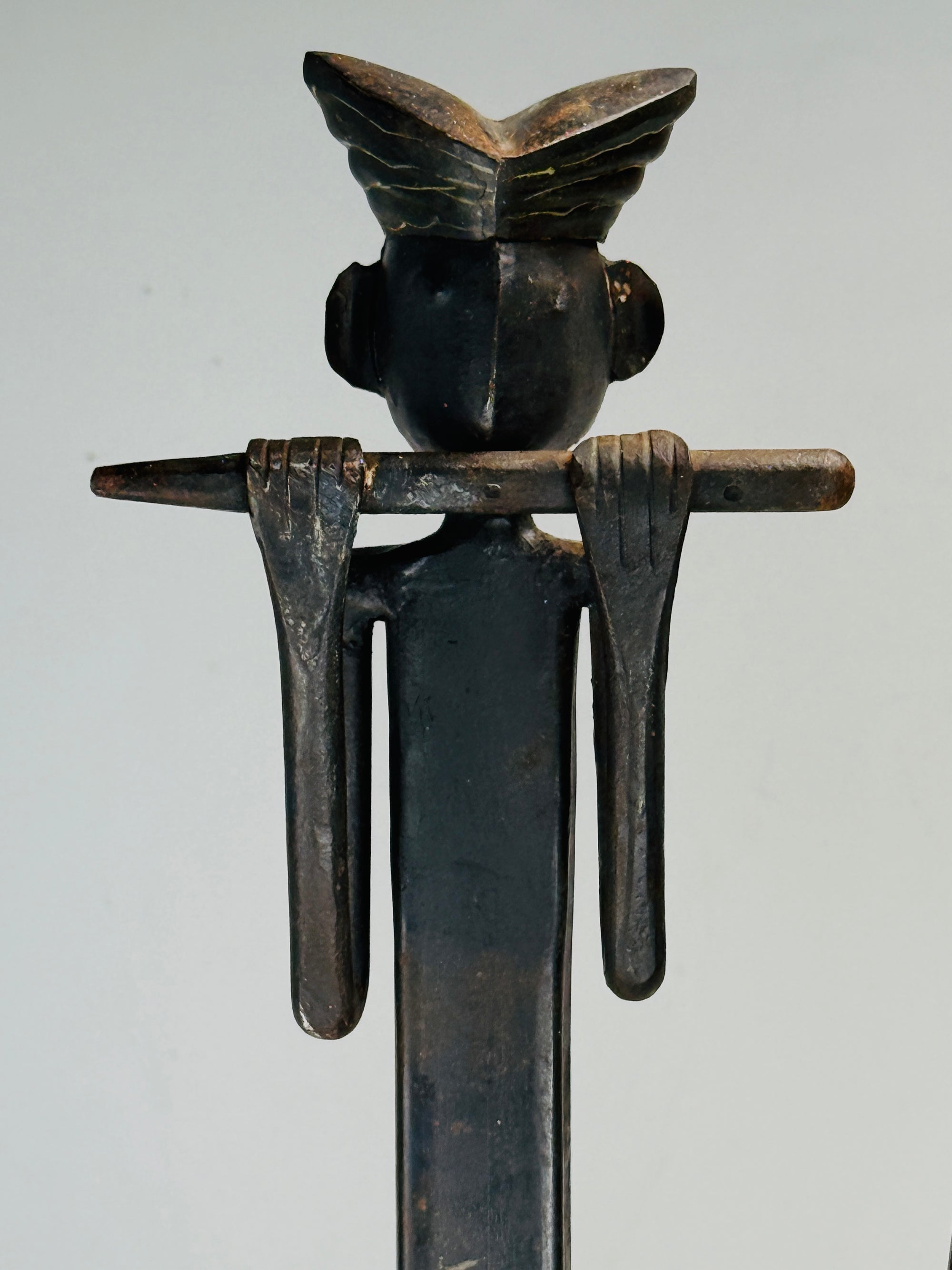 Tribal Musicians Folk Art Sculptures, c.20th Century