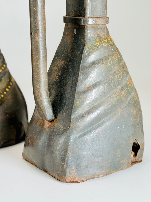 Tribal Musicians Folk Art Sculptures, c.20th Century