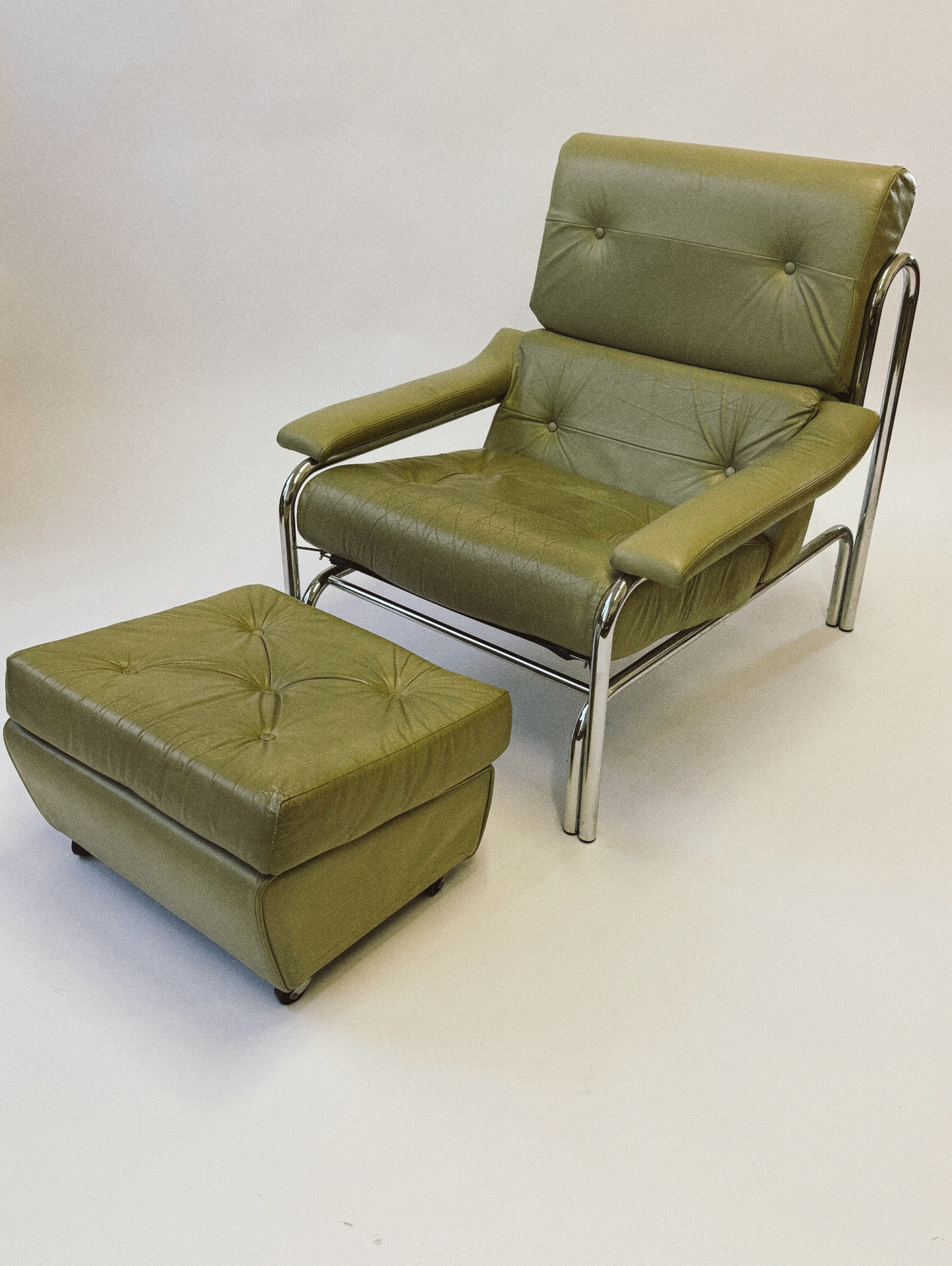 Alpha Armchair by Pieff + Footstool