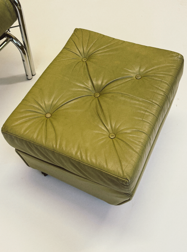 Alpha Armchair by Pieff + Footstool