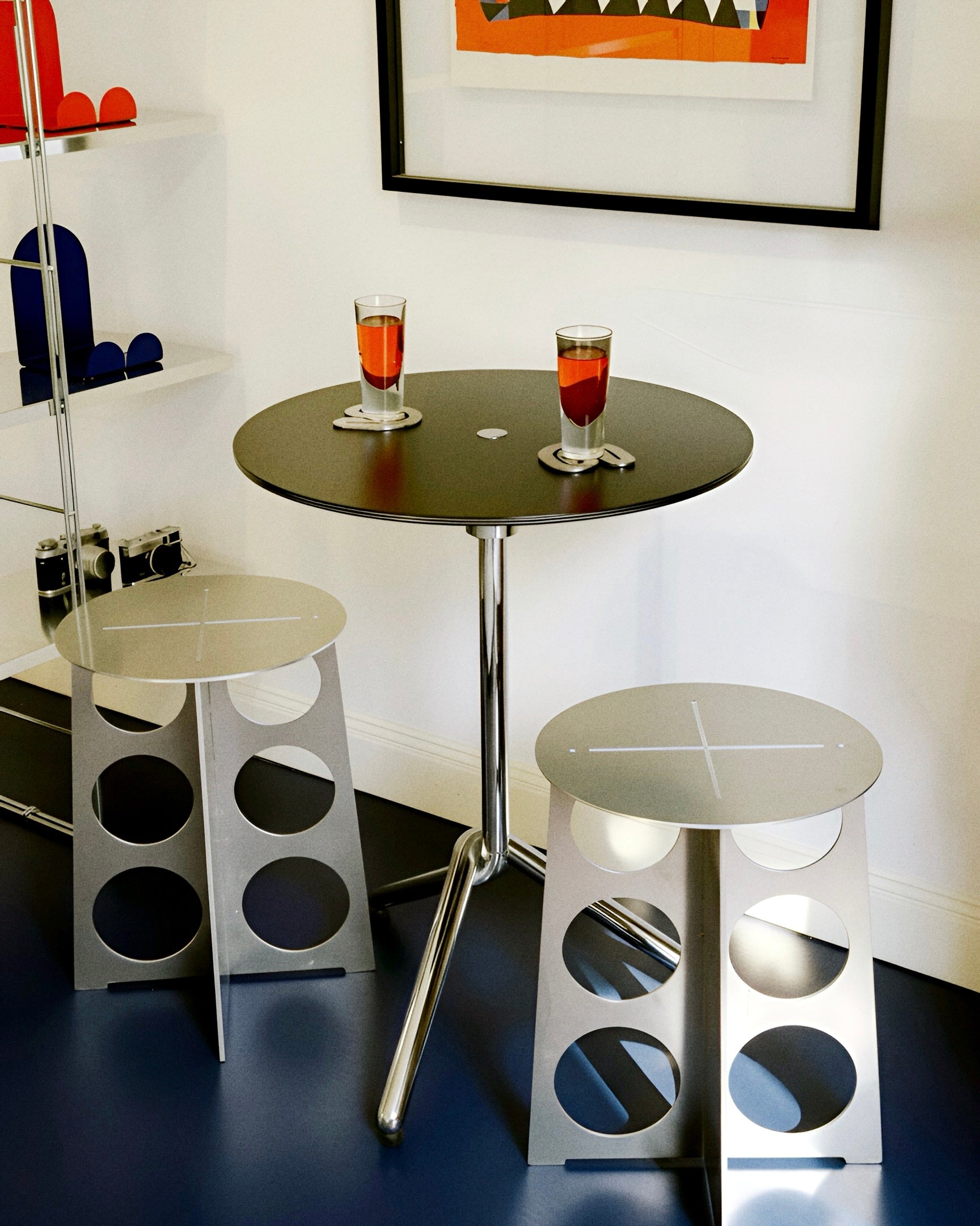 Kinver Aluminium Stool / Side Table